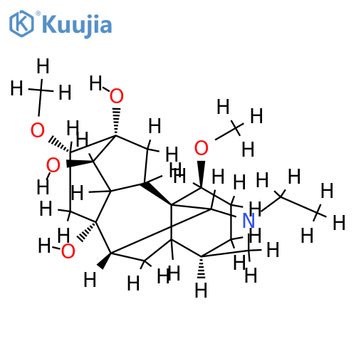 Aconitane-8,13,14-triol,20-ethyl-1,16- dimethoxy-,(1R,14R,16a)- structure