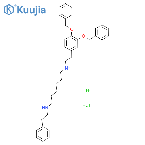 3,4-O-Dibenzyl Dopexamine Hydrochloride structure