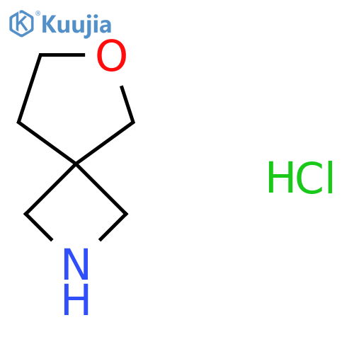 6-oxa-2-azaspiro[3.4]octane;hydrochloride structure