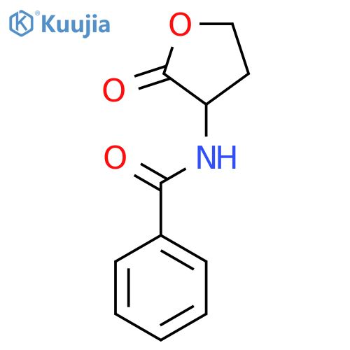 N-(2-oxotetrahydrofuran-3-yl)benzamide structure