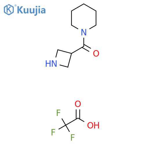azetidin-3-yl(piperidin-1-yl)methanone 2,2,2-trifluoroacetate structure