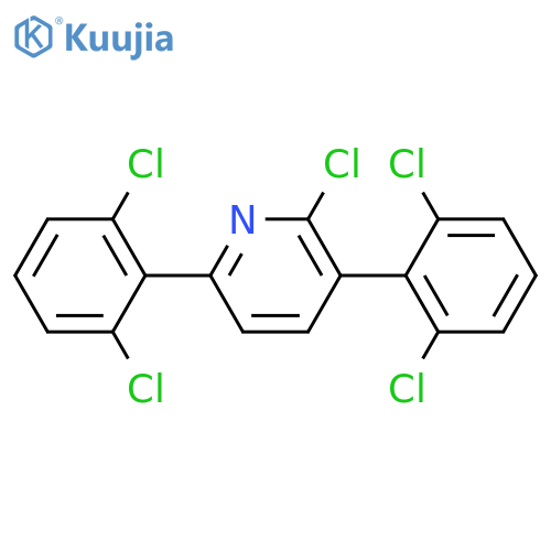 3,6-Bis(2,6-dichlorophenyl)-2-chloropyridine structure