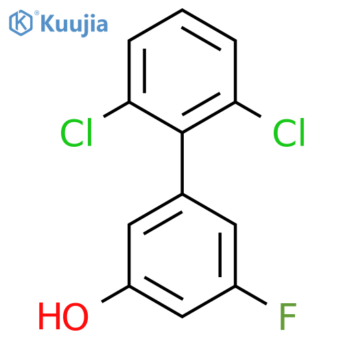 2',6'-Dichloro-5-fluoro-biphenyl-3-ol structure