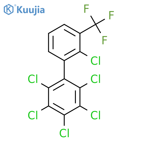 2'-Chloro-2,3,4,5,6-pentachloro-3'-(trifluoromethyl)biphenyl structure