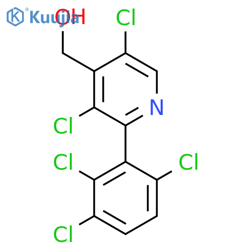 3,5-Dichloro-2-(2,3,6-trichlorophenyl)pyridine-4-methanol structure