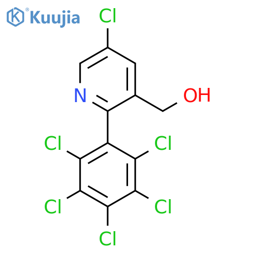 5-Chloro-2-(perchlorophenyl)pyridine-3-methanol structure