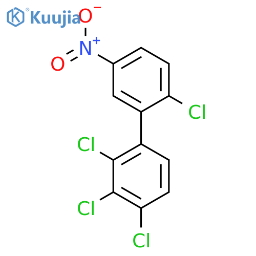 5'-Nitro-2,3,4,2'-Tetrachlorobiphenyl structure