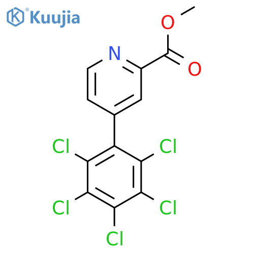 Methyl 4-(perchlorophenyl)picolinate structure