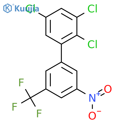 5'-Nitro-2,3,5-trichloro-3'-(trifluoromethyl)biphenyl structure