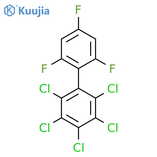 2,3,4,5,6-Pentachloro-2',4',6'-trifluorobiphenyl structure