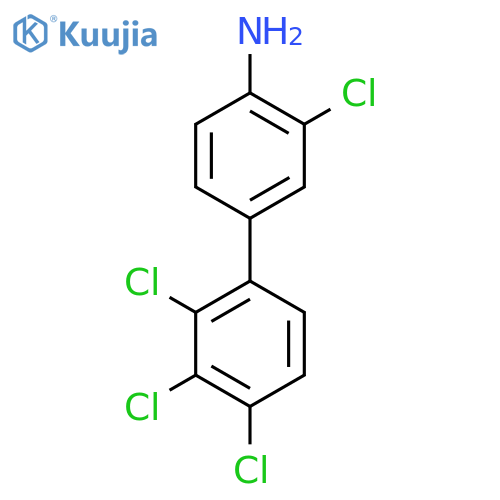 4-Amino-3,2',3',4'-tetrachlorobiphenyl structure