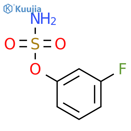 3-fluorophenyl sulfamate structure