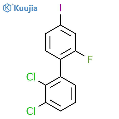 2,3-Dichloro-2'-fluoro-4'-iodo-biphenyl structure