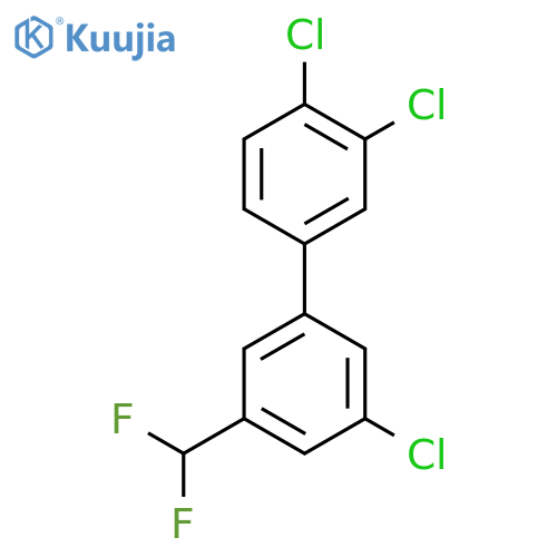 5'-Chloro-3,4-dichloro-3'-difluoromethyl-biphenyl structure