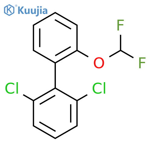 2,6-Dichloro-2'-difluoromethoxy-biphenyl structure