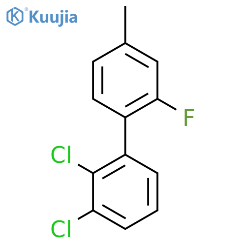 2,3-Dichloro-2'-fluoro-4'-methyl-biphenyl structure