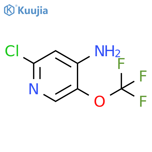 2-Chloro-5-(trifluoromethoxy)pyridin-4-amine structure