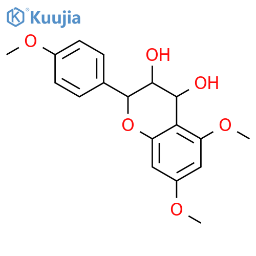 4',5,7-trimethoxyflavan-3,4-diol structure