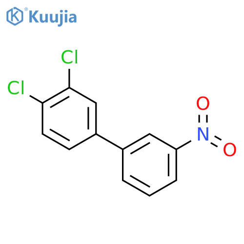 1,2-dichloro-4-(3-nitrophenyl)benzene structure
