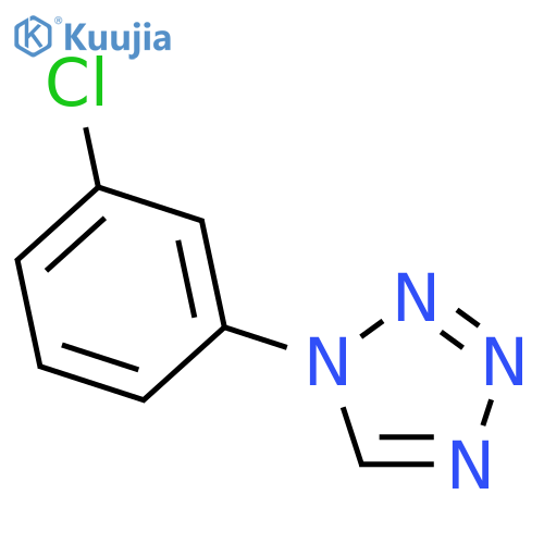 1-(3-Chlorophenyl)-1H-tetrazole structure