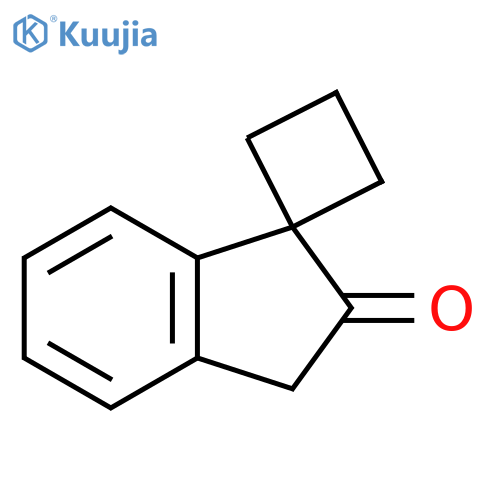 2',3'-dihydrospiro[cyclobutane-1,1'-inden]-2'-one structure