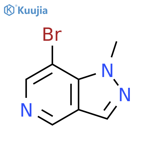 7-Bromo-1-methyl-1H-pyrazolo[4,3-c]pyridine structure