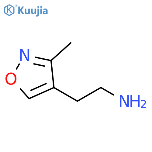 2-(3-methyl-1,2-oxazol-4-yl)ethan-1-amine structure