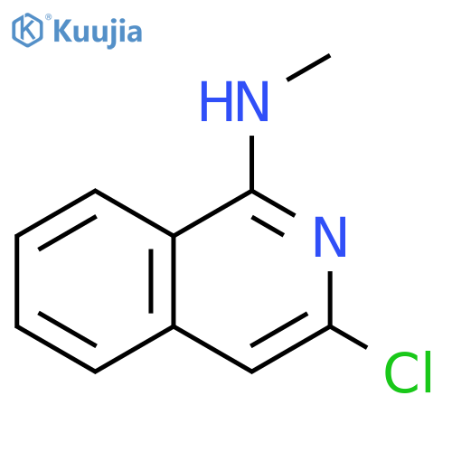3-chloro-N-methylisoquinolin-1-amine structure