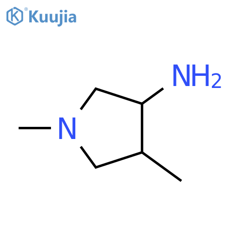 1,4-dimethylpyrrolidin-3-amine structure