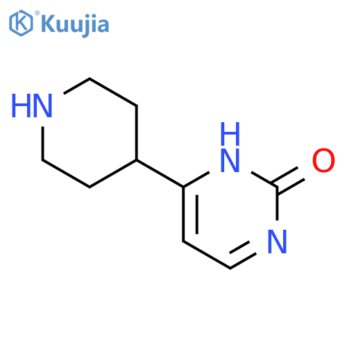 6-Piperidin-4-yl-1H-pyrimidin-2-one structure
