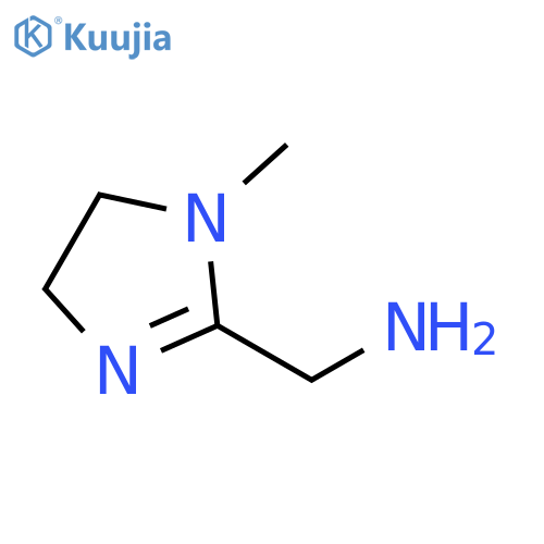 1H-Imidazole-2-methanamine, 4,5-dihydro-1-methyl- structure