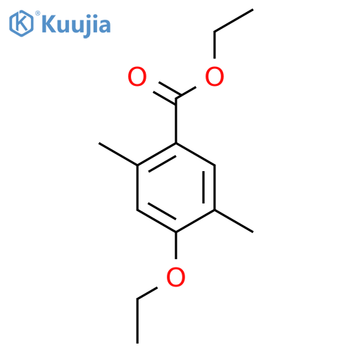 Ethyl 4-ethoxy-2,5-dimethylbenzoate structure