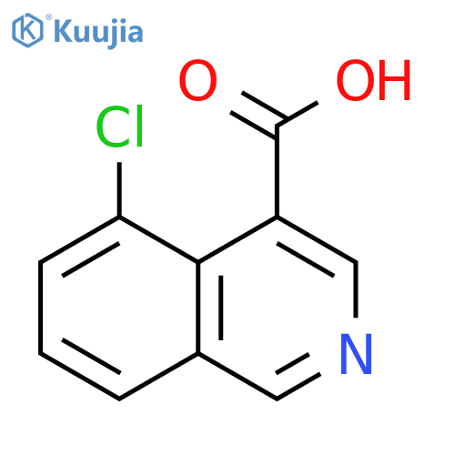 5-chloroisoquinoline-4-carboxylic acid structure