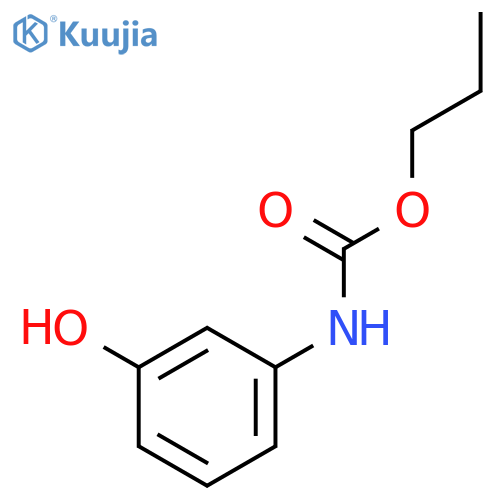 propyl (3-hydroxyphenyl)carbamate structure