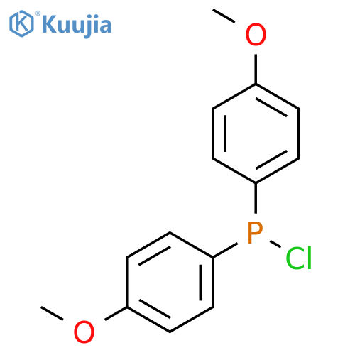 BIS(4-METHOXYPHENYL)CHLOROPHOSPHINE structure