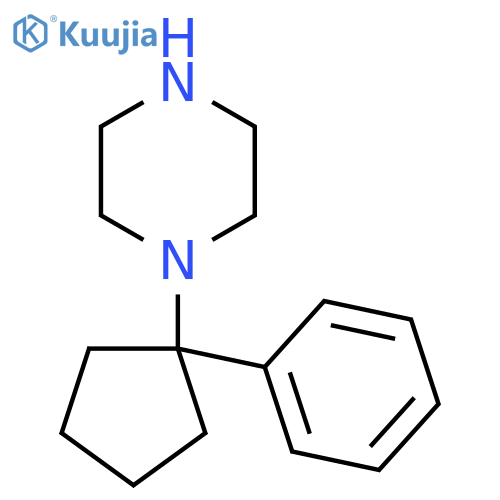 1-(1-Phenylcyclopentyl)Piperazine structure