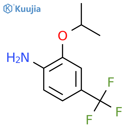 2-(Propan-2-yloxy)-4-(trifluoromethyl)aniline structure