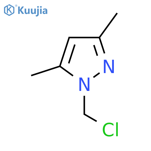 1-(Chloromethyl)-3,5-dimethyl-1H-pyrazole structure