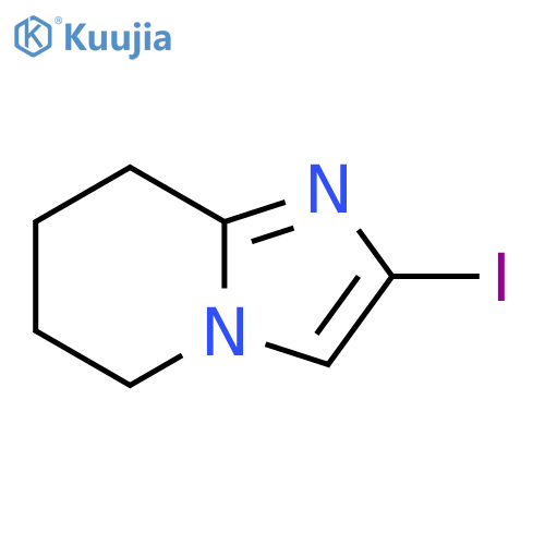 3-Iodo-5,6,7,8-tetrahydroimidazo[1,2-a]pyridine structure