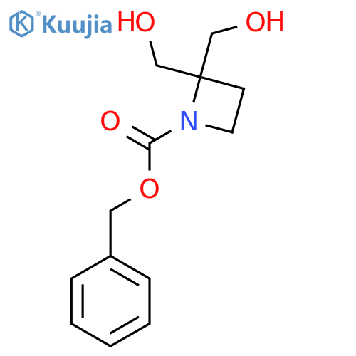 Benzyl 2,2-bis(hydroxymethyl)azetidine-1-carboxylate structure