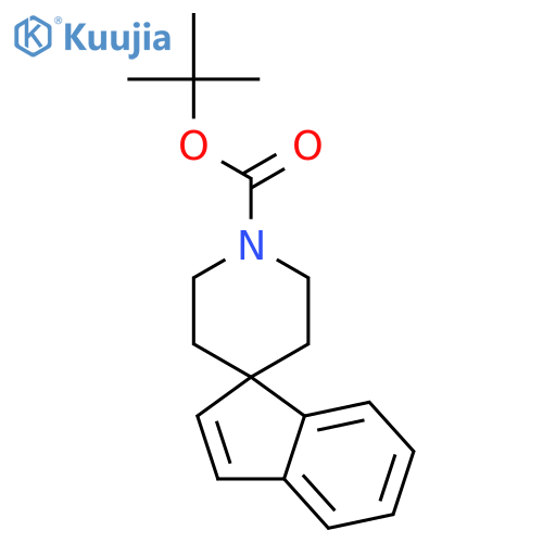 tert-Butyl spiro[indene-1,4'-piperidine]-1'-carboxylate structure