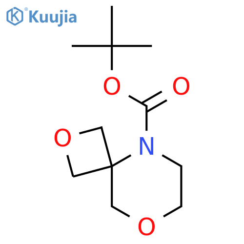 tert-Butyl 2,8-dioxa-5-azaspiro[3.5]nonane-5-carboxylate structure