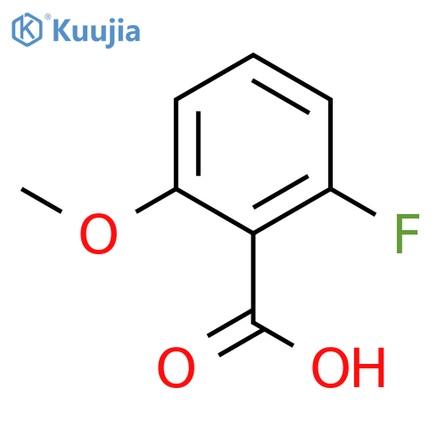 2-Fluoro-6-methoxybenzoic acid structure
