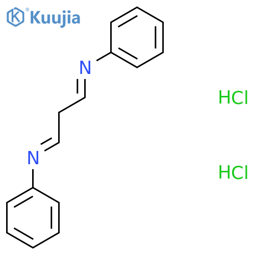 Malonaldehyde bis(phenylimine)dihydrochloride structure