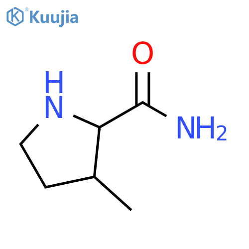 3-methylpyrrolidine-2-carboxamide structure