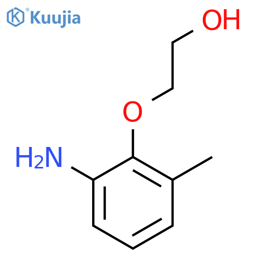2-(2-amino-6-methylphenoxy)ethan-1-ol structure