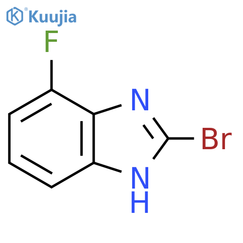 2-Bromo-4-fluoro-1H-benzimidazole structure
