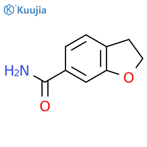 2,3-Dihydrobenzofuran-6-carboxamide structure