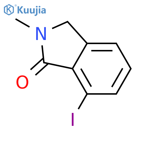 7-Iodo-2-methylisoindolin-1-one structure