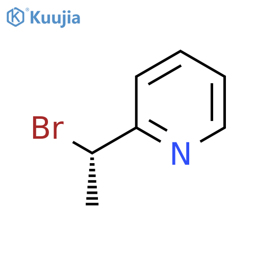 2-(1S)-1-bromoethylpyridine structure